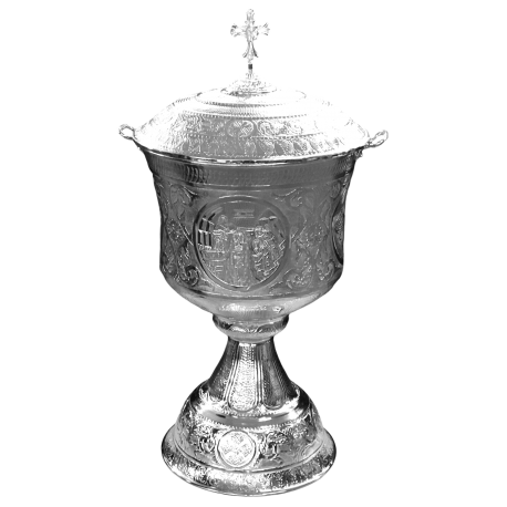 CRISTELNITA cizelata 60 litri nichelata O 127-1241B