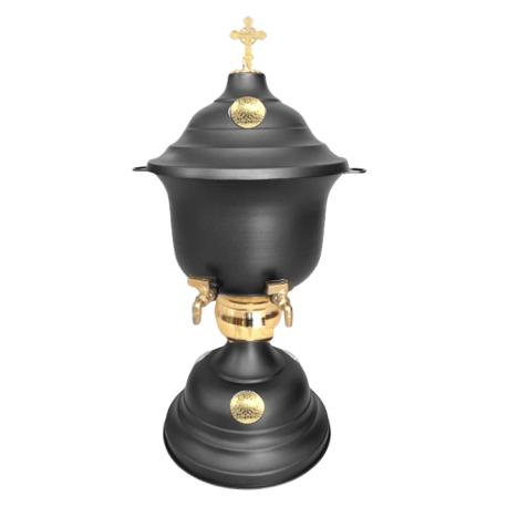 VAS aghiasma 9 aurit BAROK negru med aurit O 128-1248A