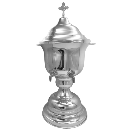 VAS aghiasma 9 litri nichelat O 128-1247