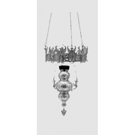 CANDELA CU HOROS No1 Ker argintata - X58-505Ag / O 78-838 Ag