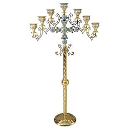 CANDELA IMPARATEASCA 7 brate - ulei aurita email Hexa 2 O 63-672