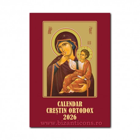 CALENDAR carte A6 - MARO - Maica Domnului 25/set 100/pachet CP45-5