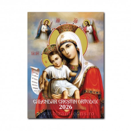 CALENDAR perete A4 - spira - rosu MD DS 50/set CP 48-2