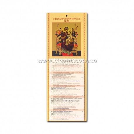 CALENDAR perete CLASIC 15,5x42 MD Bethleem CP15-104 200/set