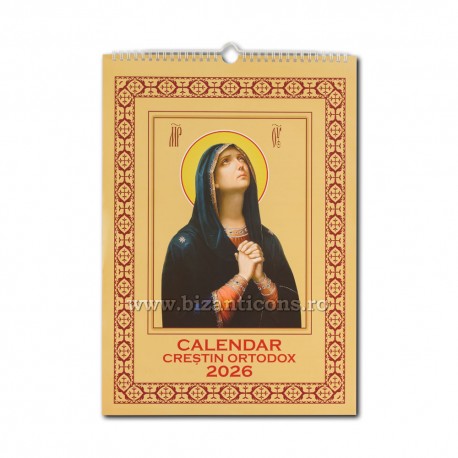 CALENDAR perete A3 - spira - Maica Domnului 20/set CP49-3