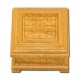 Racla lemn gravat 15x20x20 cm R 126-1311