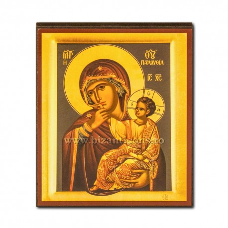 1853-036 Icoana bizantina mdf 10x12 MD Paramythia - Mangaietoarea
