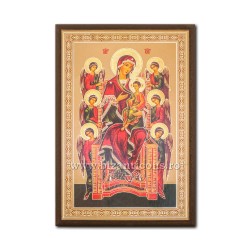 1876-627 Icoana fond auriu 22x30 - MD de la Tismana