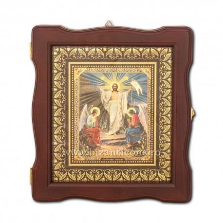 SET ICOANE PRAZNICARE in rama 29x33 cm - 13 icoane ICR 19