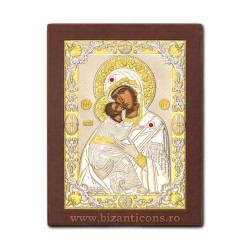 Icoana Ag925 lemn MD Vladimir 20x26 PM50-007