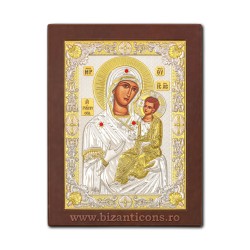 Icoana Ag925 lemn MD Giatrisa - Vindecatoarea 24x32 PM60-005