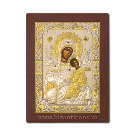 Icoana Ag925 lemn MD Amolintos - Neintinata 24x32 PM60-008