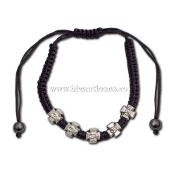 34-14N metanie impletita subtire 5 cruci metal 12/set