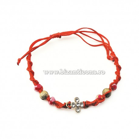 34-208 metanie ata - bila aurie + 1 cruce stras 12/set RTR2