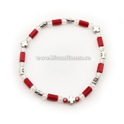 40-286 metanie sticla - metal - cruce metal 12/set RED 20% RTR2
