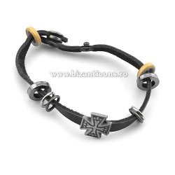 45-25 metanie piele - 8 inele + cruce malta 12/set RTR2
