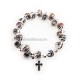 63-19 metanie cristal+pietre + cruci 12/set RED 20% RTR2