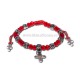 36-129 metanie ata - bile sticla - metal - 3 cruci metal 12/set RED 20% RTR2