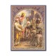 SET ICOANE PRAZNICARE in rama sculptata 41x52 cm - 13 icoane ICR 22
