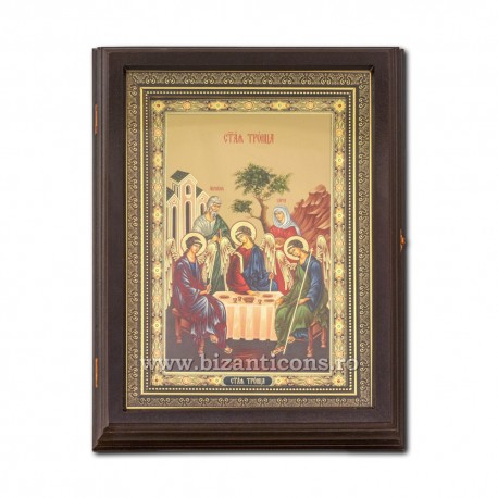 SET ICOANE PRAZNICARE in rama maro 30x41 cm - 13 icoane ICR 23