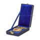 Engolpion Bronz aurit - email - pietre zirconiu AT 141-25