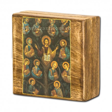 CUTIE altar lemn - Arborele Vietii 6x15x15cm GM 126-67
