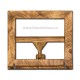 SUPORT CARTE lemn 28x25,5cm GM 174-19