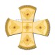 Acoperaminte pt Sf Vase - textil brodate - crem ECA 52-9