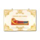 Acoperaminte pt Sf Vase - textil - brodate - alb ECA 57-10