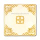 Acoperaminte pt Sf Vase - textil - brodate - alb ECA 57-10