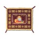 Epitaf Brodat catifea bumbac 100% - Adormirea MD - grena ECE 40-15