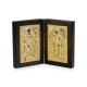 Diptic Ag925 lemn Buna Vestire - M Vatoped 17x12cm VTD 20-205