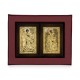 Diptic Ag925 lemn Buna Vestire - M Vatoped 17x12cm VTD 20-205
