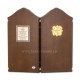 Diptic Ag925 lemn Buna Vestire - M Vatoped 42,5x42,5cm VTD 50-205
