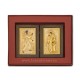 Diptic Ag925 lemn Buna Vestire - M Vatoped 17x12cm VTD 20-205