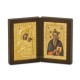 Diptic Ag925 lemn MD Vimatarissa - Altarita - Sf Evdochim - M Vatoped 17x12cm VTD 20-524