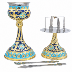 SET SF VASE 1000 ml aurit - email Rus O 16-179