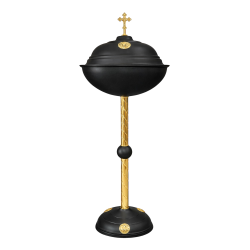 VAS anafora cu picior mare BLACK O 126-1236B