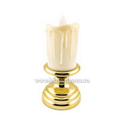 17-46 candela cu baterii ( nu include baterii ) 7x14,5cm 120/bax