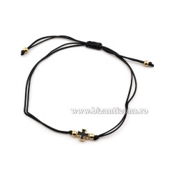 36-237 metanie ata + cruce metal email 12/set