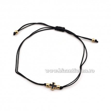 36-237 metanie ata + cruce metal email 12/set