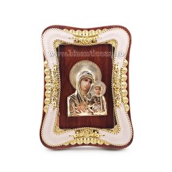 13-212 icoana lemn + plastic 15,5x21x1,5 cm 60/bax