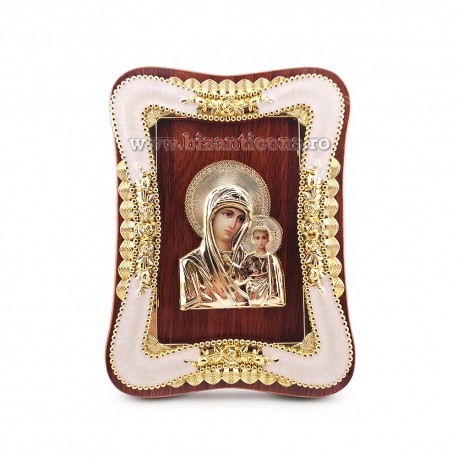 13-212 icoana lemn + plastic 15,5x21x1,5 cm 60/bax