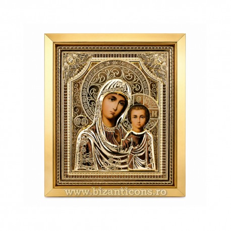 13-229-004 icoana lemn + plastic 18,5x21x2 cm - MD Kazan 60/bax