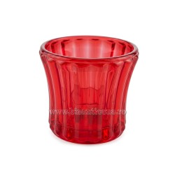 17-42R candela cu baterii 8cm ROSIE 12/set 480/bax