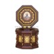 RACLA lemn - bronz aurit 25x27x34 cm - Sf Nicolae AT 126-92