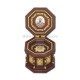 RACLA lemn - bronz aurit 25x27x34 cm - Sf Nicolae AT 126-92