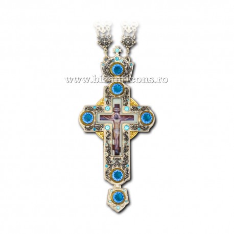 CRUCE Stavrofor Bronz argintat - email AT 140-57