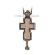 CRUCE Stavrofor argintata - 10x4 cm MT 140-229