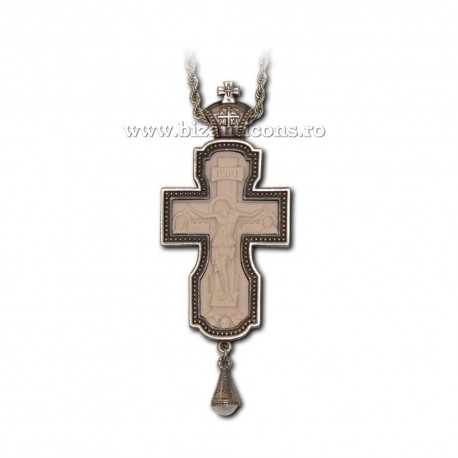 CRUCE Stavrofor argintata - 10x4 cm MT 140-229